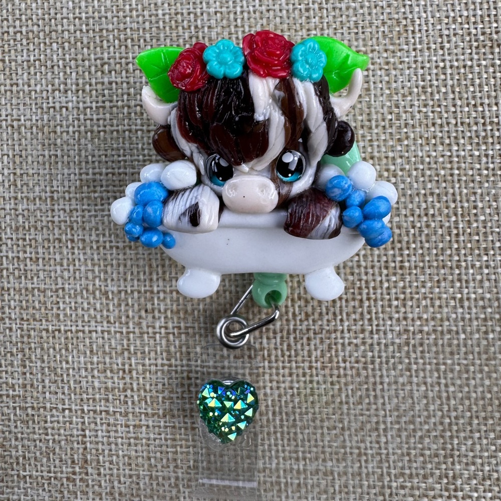 Colorful Cow Key Holder